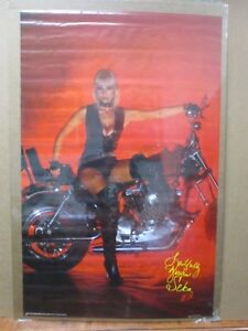 Lustfully yours Seka Motorcycle 1985 cafe racer moto hot girl inv#1644