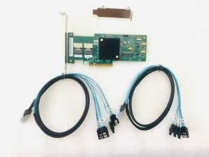 LSI 9240-8i  SAS SATA 8-port IT mode  RAID Controller Card + 8087 SATA Cable
