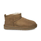 UGG CLASSIC ULTRA MINI CHESTNUT SUEDE FUR COMFORT WOMEN'S BOOTS SIZE US 9 NEW