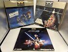 Star Wars Trilogy 6-Laserdisc LD Set Widescreen Format Original Versions Rare