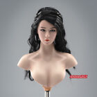 1/6 Amazon GirL Black Hair Head Sculpt Fit 12'' PH TBL Female Action Figure Body