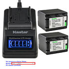 Kastar Battery LCD Quick Charger for Panasonic VW-VBK360 & HDC-SD90GK HDC-SD60S