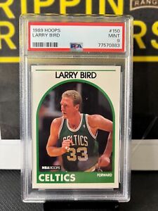 New ListingLARRY BIRD 1989 NBA Hoops Basketball #150 PSA 9 MINT