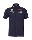 Red Bull Racing F1 Men's 2024 Team Button Down Shirt- Navy