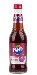 6 Exotic Fanta Plum Soft Drink Soda 237ml Each Bottle Free Shipping