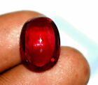Red Ruby 17.20 Ct Natural Loose Gemstone Oval Cut (Cabochon) CGI Certified
