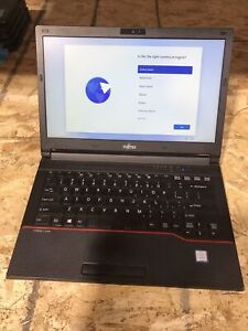 Fujitsu LifeBook E547 14” Business Laptop i3-7100U 128GB SSD 8GB  Win 11 H302