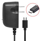 Black Color AC Home Travel Wall Charger Adapter, Cable Length 3ft for Cellphones