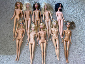 10 Barbie Doll Huge Lot B Mattel Barbie