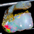 100% Natural Ethiopian Opal Rough Multi Fire Excellent Loose Gemstones