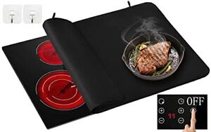Fireproof Stove Top Cover for Electric Glass Stove Top Protector, 21x29.5 Inch