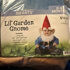 Halloween Costume Infant Lil Garden Gnome 0-6 months New