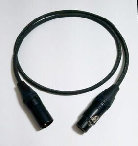 New Belden 1800F Balanced Audio Cable Neutrik XLR-F XLR-M Digital or Analog Use