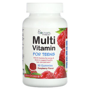 Multi Vitamin for Teens, Raspberry, 90 Gummies