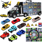 New ListingToddler Toys Car for Boys: 18 Pieces Carrier Truck Transport Vehicles Toys with