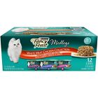 New Fancy Feast Wet Cat Food Variety Pack, Medleys White Meat Chicken 3oz 12 can
