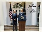 Barack Obama & Joe Biden Signed 8x10 Photo Dual Autographed Image JSA LOA