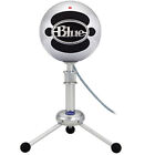 New Blue Snowball - Brushed Aluminum - Microphone with 2 Condensers