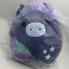 New Squishmallows Select Series Rivka the Blue Galaxy Space Celestial Cow 12