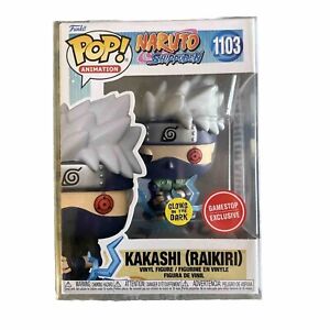 Funko Pop! Animation: Naruto Shippuden #1103 KAKASHI (Raikiri) GITD GameStop