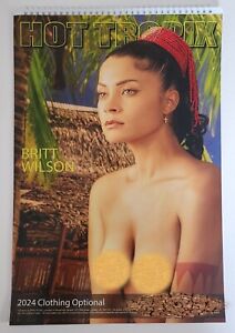 2024  Clothing Optional Wall Calendar (For Adults 18+) WITH FREE 2 YEAR NATURE