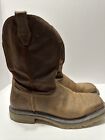 Ariat Rambler Boots Mens 10.5 DBrown Leather Square Toe Western Cowboy Boot