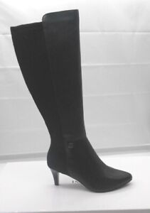 Alfani Womens Hakuu Synthetic Pointed Toe Knee Boots Heeled