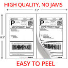 1000 Shipping Labels 8.5x5.5 Half Sheets Self Adhesive 2 Per Sheet