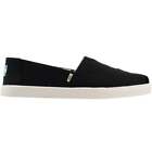 TOMS Alpargata Cupsole Slip On  Womens Black Sneakers Casual Shoes 10013515