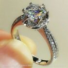 2.12Ct Round Cut Lab Created Diamond Engagement Ring 14K White Gold Plated