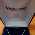 montana silver necklace 18 inch length. New in box