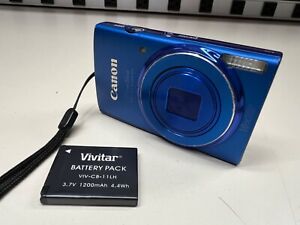 CANON POWERSHOT SD150 IS DIGITAL POINT & SHOOT CAMERA W/ CHARGER & BATTERY