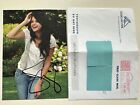 DAMAGED Selena Gomez Fan Club Photo with Printed Autograph Signature READ DESCR