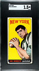 1965 Topps Football - #122 Joe Namath Rookie SGC Graded 1.5 Sharp Card NY Jets