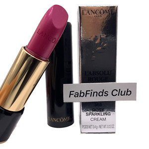 Lancôme L'Absolu Rouge Lipstick 355 Rosy Sparkling Cream New in Box