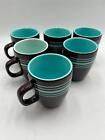 6)  LAURIE GATES  CASUAL BLUES  COFFEE MUGS    VGC