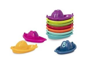 New ListingBattat 10 Bath Boats Bathtime Toys Assorted Small