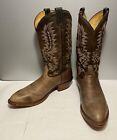 VGC Tony Lama 6546 Smooth Ostrich Leather Western Cowboy Boots Men 12 EE USA
