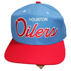 Houston Oilers Cap NFL Vintage Collection Blue Snap Back Mitchell & Ness Hat EUC