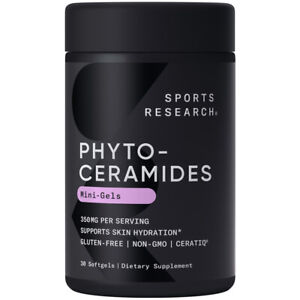 Phytoceramides 350mg - Plant Derived Ceramides for Healthy Skin and Hydration