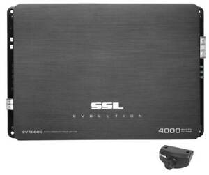 SOUNDSTORM SSL EV4000D 4000W Monoblock Class D Car Audio Amplifier Power Amp