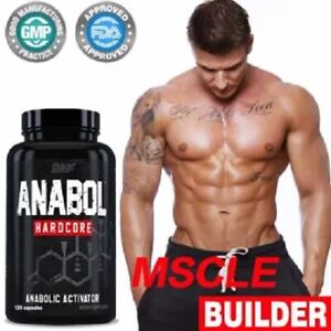 Nutrex Research Anabol Ripped Anabolic Muscle Builder for Men, 2-in-1 Muscle...