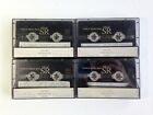 Lot of 4 Metal Bias Audio Cassettes - Sony SR 90 min USED - SOLD AS BLANKS