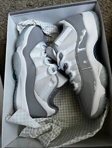 Size 8 .5 - Air Jordan 11 Retro Low Cement Grey