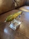 Vintage Original Wood LE LURE Muskie Topwater Fishing Lure Tackle Box Find