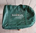 Kittywalk Deck and Patio Outdoor Cat Enclosure Green 122”x 18