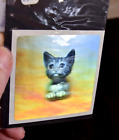 Hologram Sticker Cat 1980's MOC 2 3/4