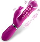 Rotating Thrusting G-spot Rabbit Vibrator Clit Massager Sex Toys For Women
