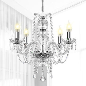 Modern Classic Crystal Chandelier Ceiling Pendant Lamp Lighting Fixture E12