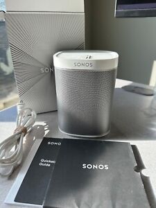 Sonos PLAY 1 Home Speaker White - In Box. Excellent Condition.